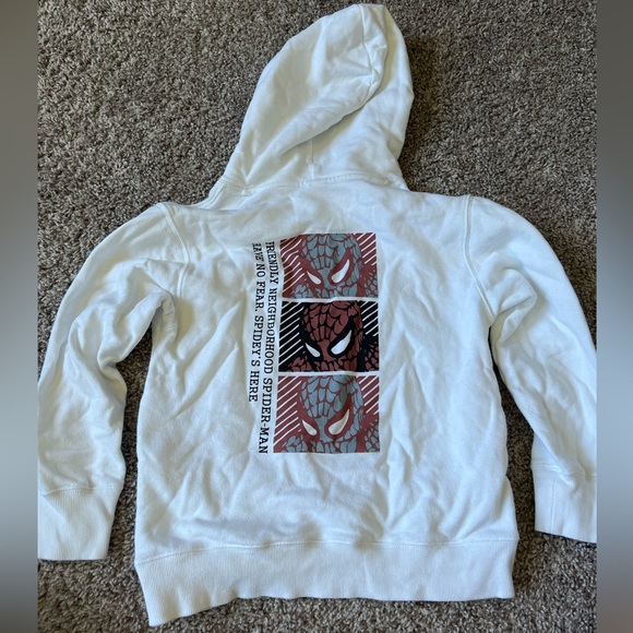 Spider-man boys hoodie size 5/6 - Picture 1 of 3
